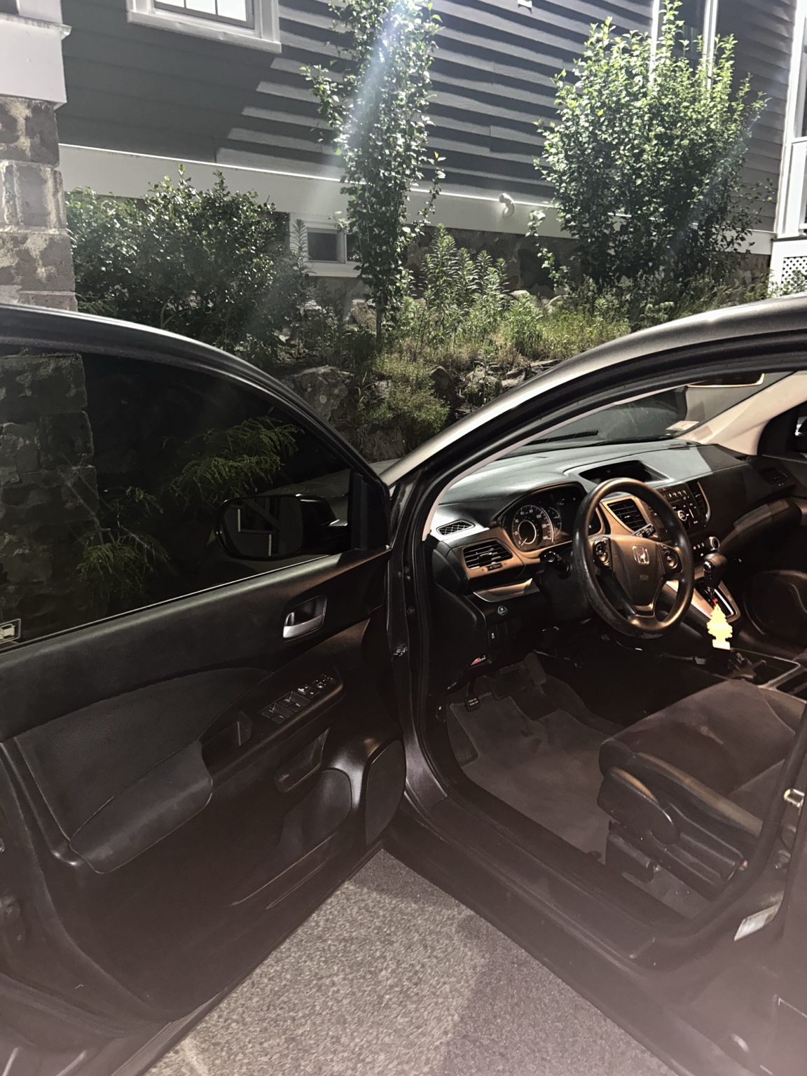 Clean Honda interior after Elevate Auto Care detailing