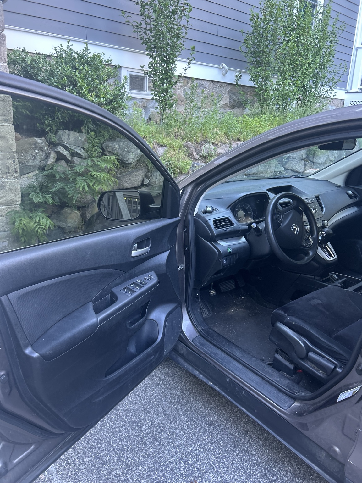 Front interior before detail
